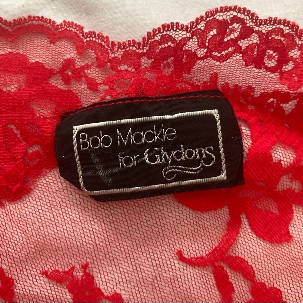 Vintage NWT Bob Mackie for Glydons Lace Slip Dress Old Hollywood Glam Lingerie M - Picture 5 of 14